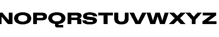 ABCFavoritExpanded Black Font UPPERCASE
