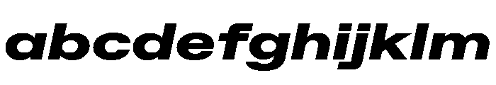 ABCFavoritExpanded BlackItalic FONT