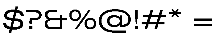 ABCFavoritExpanded Book Font OTHER CHARS