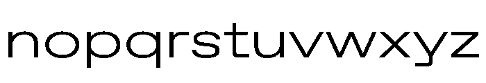 ABCFavoritExpanded Light Font LOWERCASE