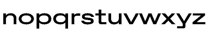 ABCFavoritExpanded Medium Font LOWERCASE