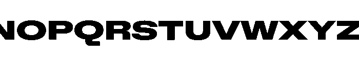 ABCFavoritExpanded Ultra Font UPPERCASE