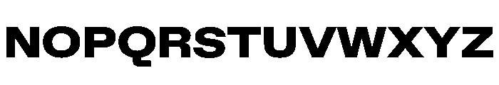 ABCFavoritExtended Black Font UPPERCASE