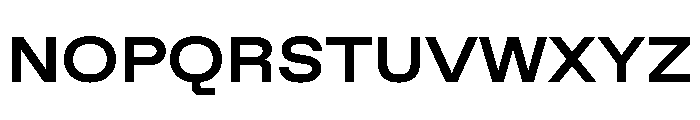 ABCFavoritExtended Bold Font UPPERCASE