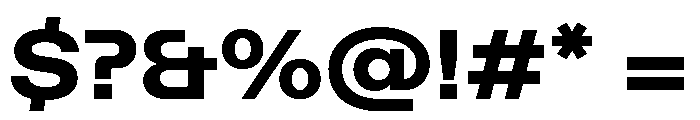 ABCFavoritExtended Extrabold Font OTHER CHARS