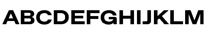 ABCFavoritExtended Extrabold Font UPPERCASE