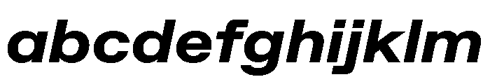 ABCFavoritExtended ExtraboldItalic FONT