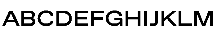 ABCFavoritExtended Medium Font UPPERCASE