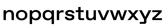 ABCFavoritExtended Medium Font LOWERCASE
