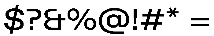 ABCFavoritExtended Regular Font OTHER CHARS