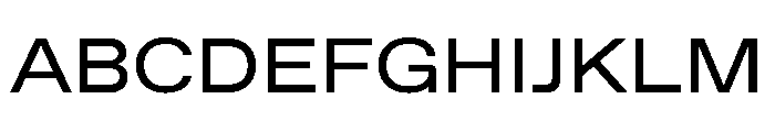 ABCFavoritExtended Regular Font UPPERCASE