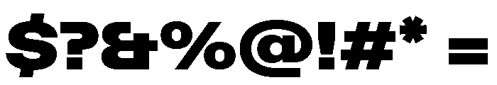 ABCFavoritExtended Ultra Font OTHER CHARS