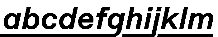 ABCFavoritLining BoldItalic FONT