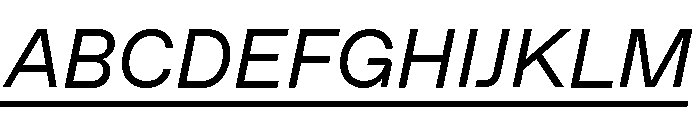 ABCFavoritLining BookItalic Font UPPERCASE