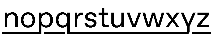 ABCFavoritLining Book Font LOWERCASE