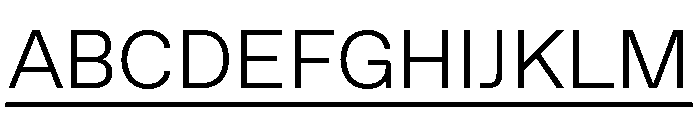 ABCFavoritLining Light Font UPPERCASE