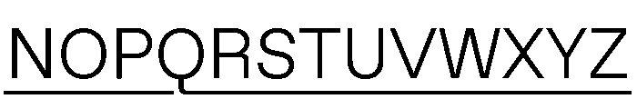ABCFavoritLining Light Font UPPERCASE