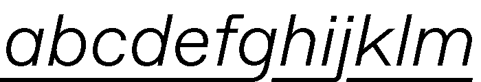 ABCFavoritLining LightItalic FONT