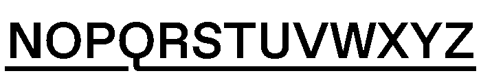 ABCFavoritLining Medium Font UPPERCASE