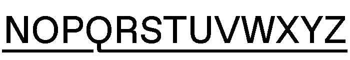 ABCFavoritLining Regular Font UPPERCASE