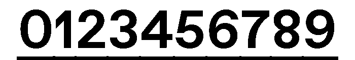 ABCFavoritLining Font OTHER CHARS