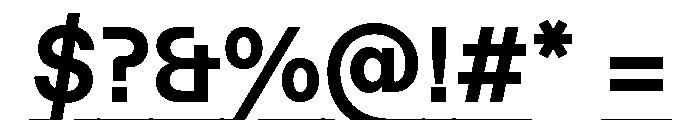 ABCFavoritLining Font OTHER CHARS