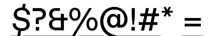 ABCFavoritLiningArmenianVariable Regular Font OTHER CHARS