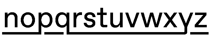 ABCFavoritLiningArmenianVariable Regular Font LOWERCASE