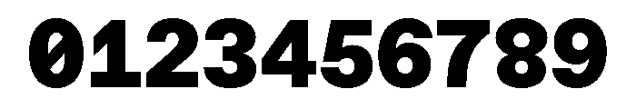 ABCFavoritMono Black Font OTHER CHARS