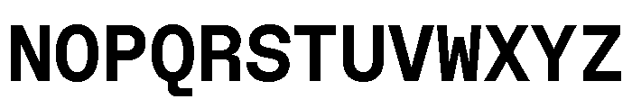 ABCFavoritMono Bold Font UPPERCASE