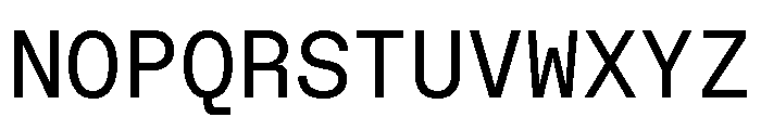 ABCFavoritMono Book Font UPPERCASE