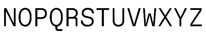 ABCFavoritMono Light Font UPPERCASE