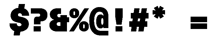 ABCFavoritMono Ultra Font OTHER CHARS