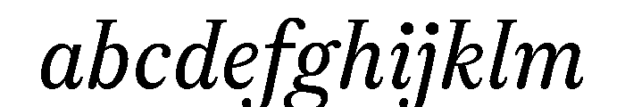ABCGaisyr BookItalic FONT