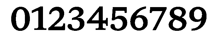 ABCGaisyr Medium Font OTHER CHARS