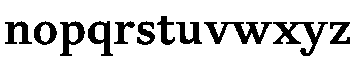 ABCGaisyr Medium Font LOWERCASE