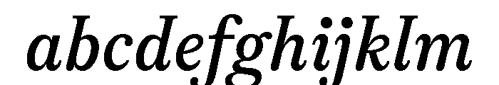 ABCGaisyr RegularItalic FONT