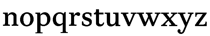 ABCGaisyr Regular Font LOWERCASE
