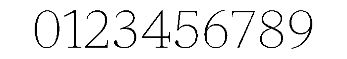 ABCGaisyr Thin Font OTHER CHARS
