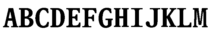 ABCGaisyrMono Medium Font UPPERCASE