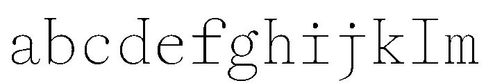 ABCGaisyrMono Thin FONT