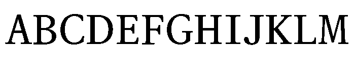 ABCGaisyrSemi Mono Book Font UPPERCASE
