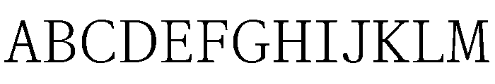 ABCGaisyrSemi Mono Light Font UPPERCASE