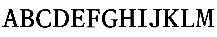 ABCGaisyrSemi Mono Regular Font UPPERCASE