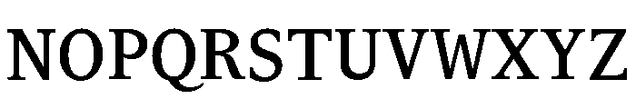 ABCGaisyrSemi Mono Regular Font UPPERCASE