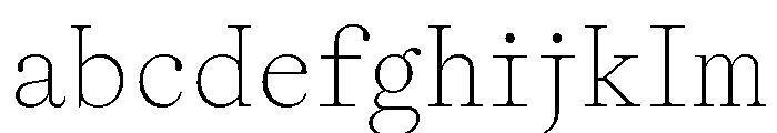 ABCGaisyrSemi Mono Thin FONT