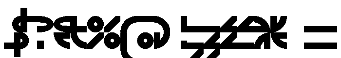 ABCGalapagosA Black Font OTHER CHARS