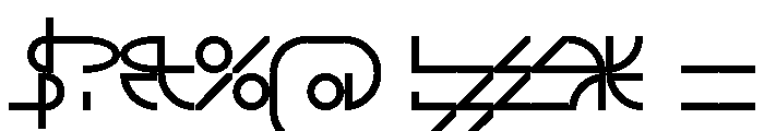ABCGalapagosA Regular Font OTHER CHARS