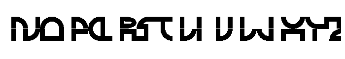 ABCGalapagosAB Black Font UPPERCASE