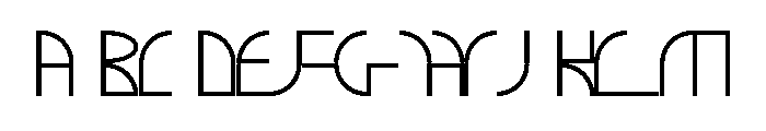 ABCGalapagosAB Light Font UPPERCASE